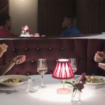 Frank and Amy at dinner in Black Mirror