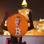 Bitcoin Rollercoaster Meme at Dragon Con 2019