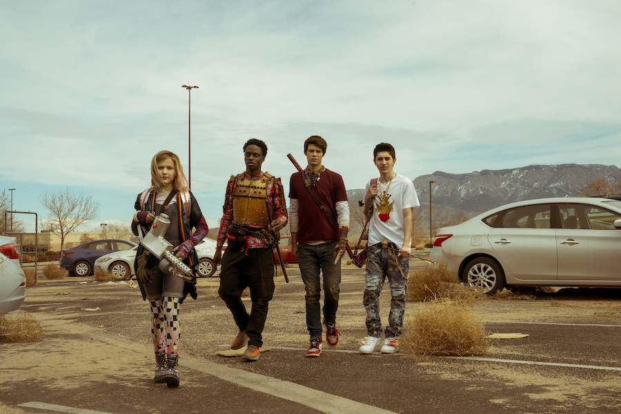 Alyvia Alyn Lind, Austin Crute, Colin Ford, Gregory Kasyan in Daybreak