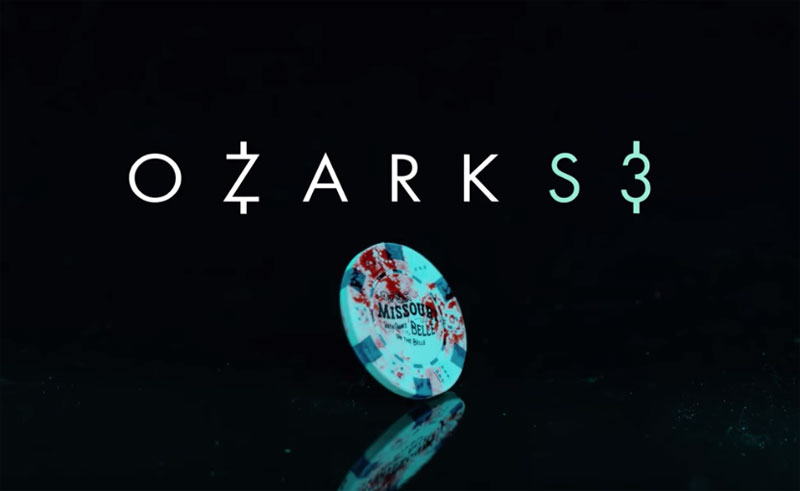 Ozark S3 logo with casino chip